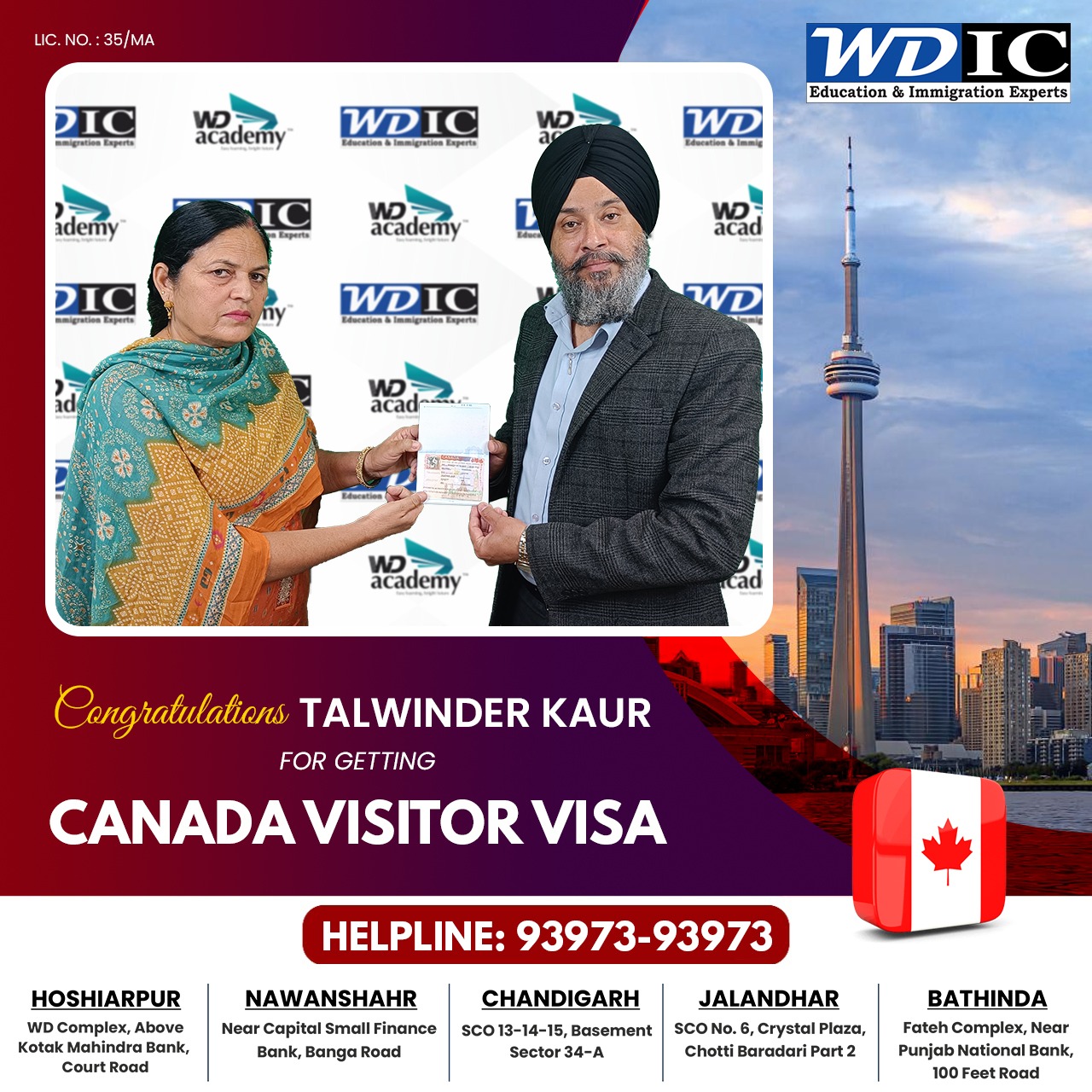 Canada Visitor Visa