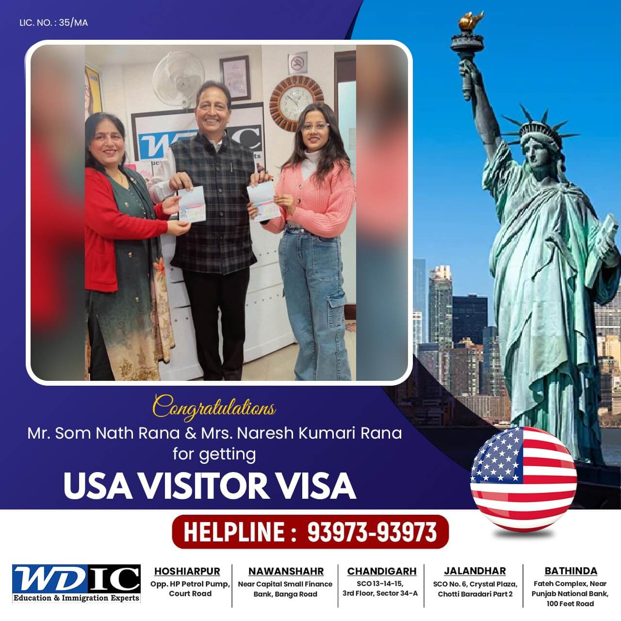 wdic latest visas