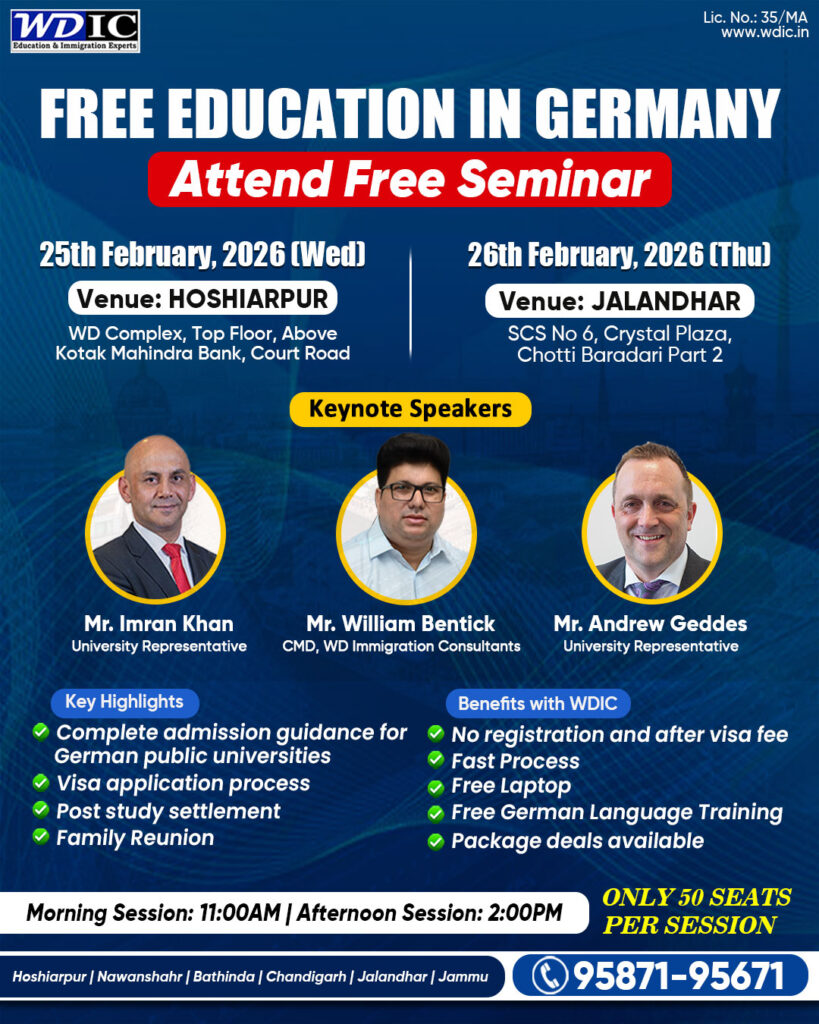 Free Germany Study Seminar 25-26 Feb